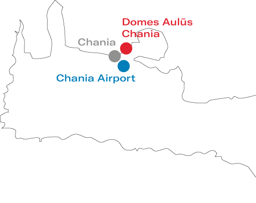 Domes Aulus Chania Map
