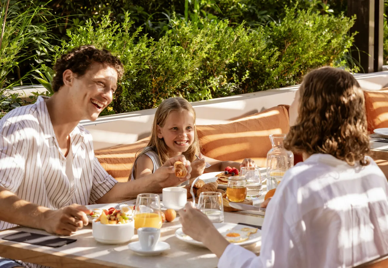 Buffet restaurant at Aulus Lindos Rhodes all-inclusive family resort