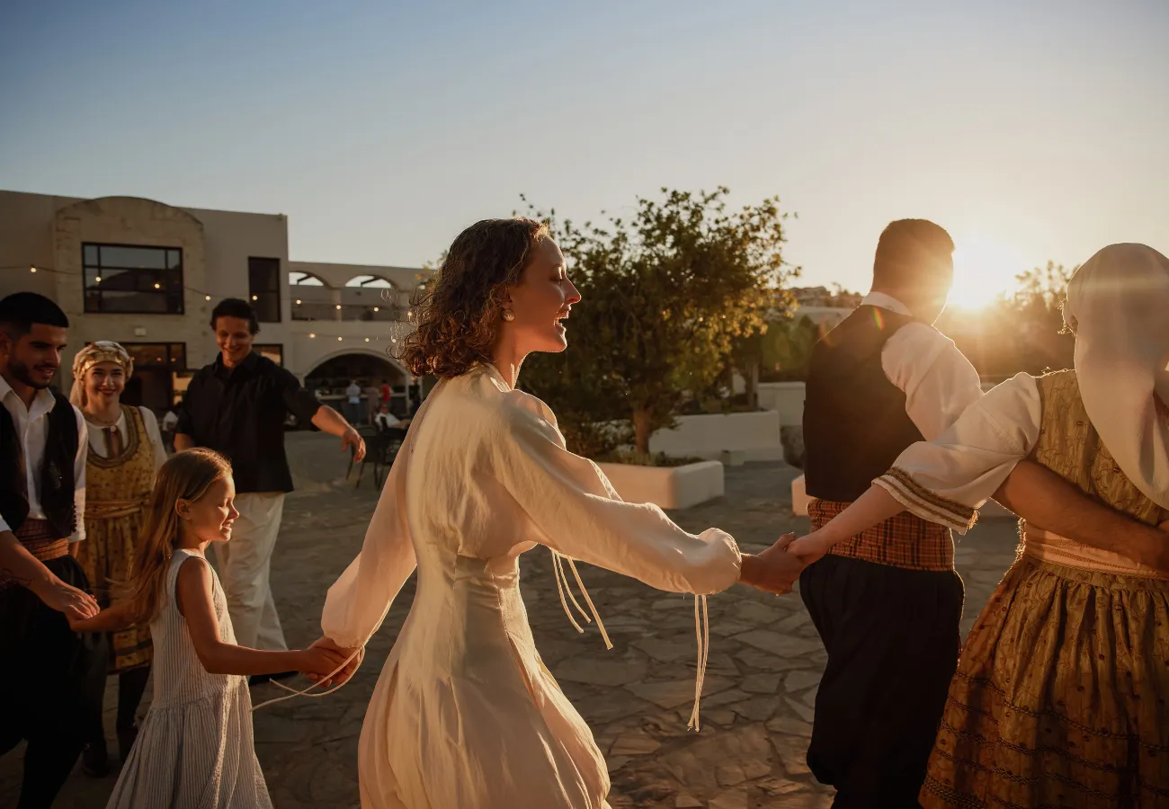 All-inclusive events at Aulūs Lindos Rhodes
