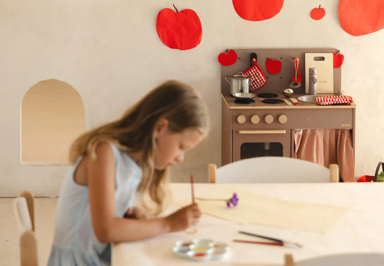 Montessori-inspired kids club at Aulus Lindos Rhodes family resort