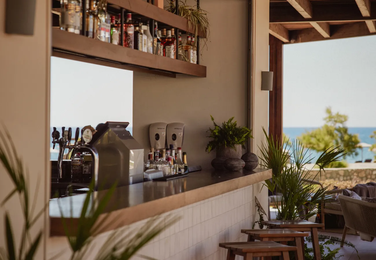 Best all-day pool bar in Rhodes
