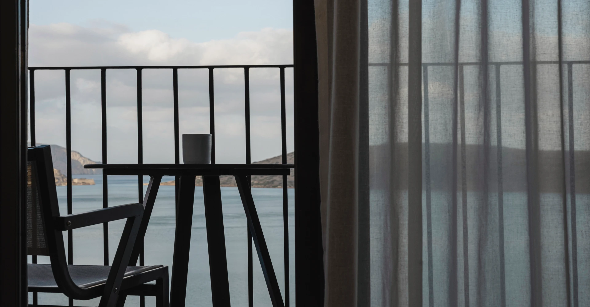 Sapphire Cozy Nest Room Balcony with Sea View in Domes Aulus Elounda