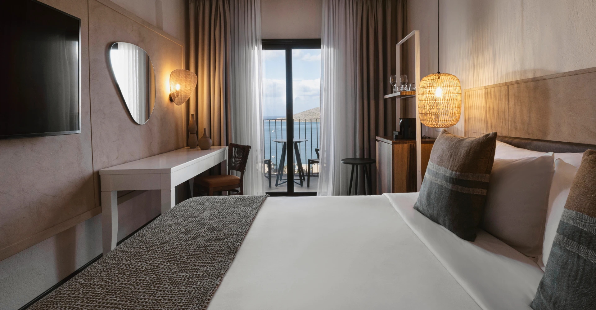 Sapphire Cozy Nest Room with Sea View in Domes Aulus Elounda