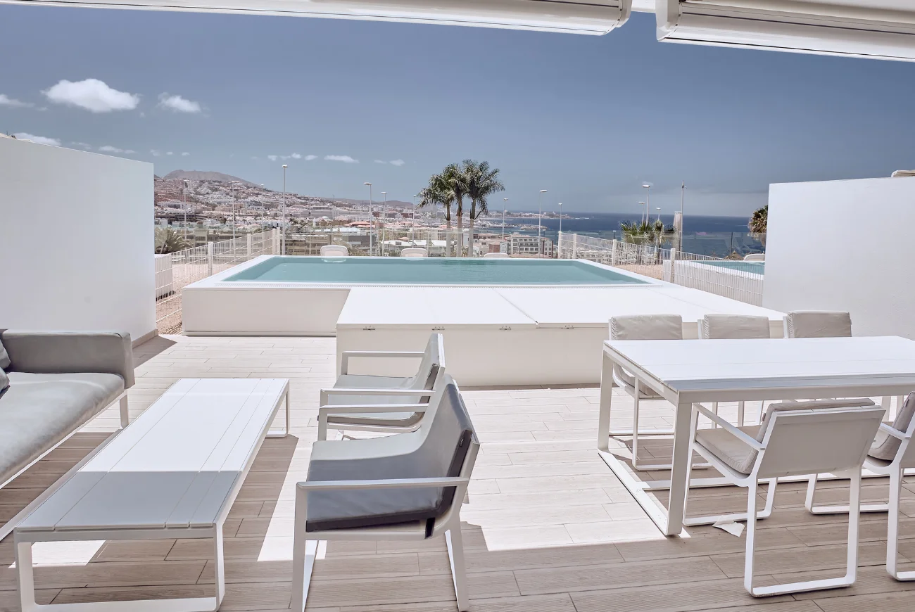 Sapphire Two Bedroom Suite with Sea View and Private Pool private pool with sea view