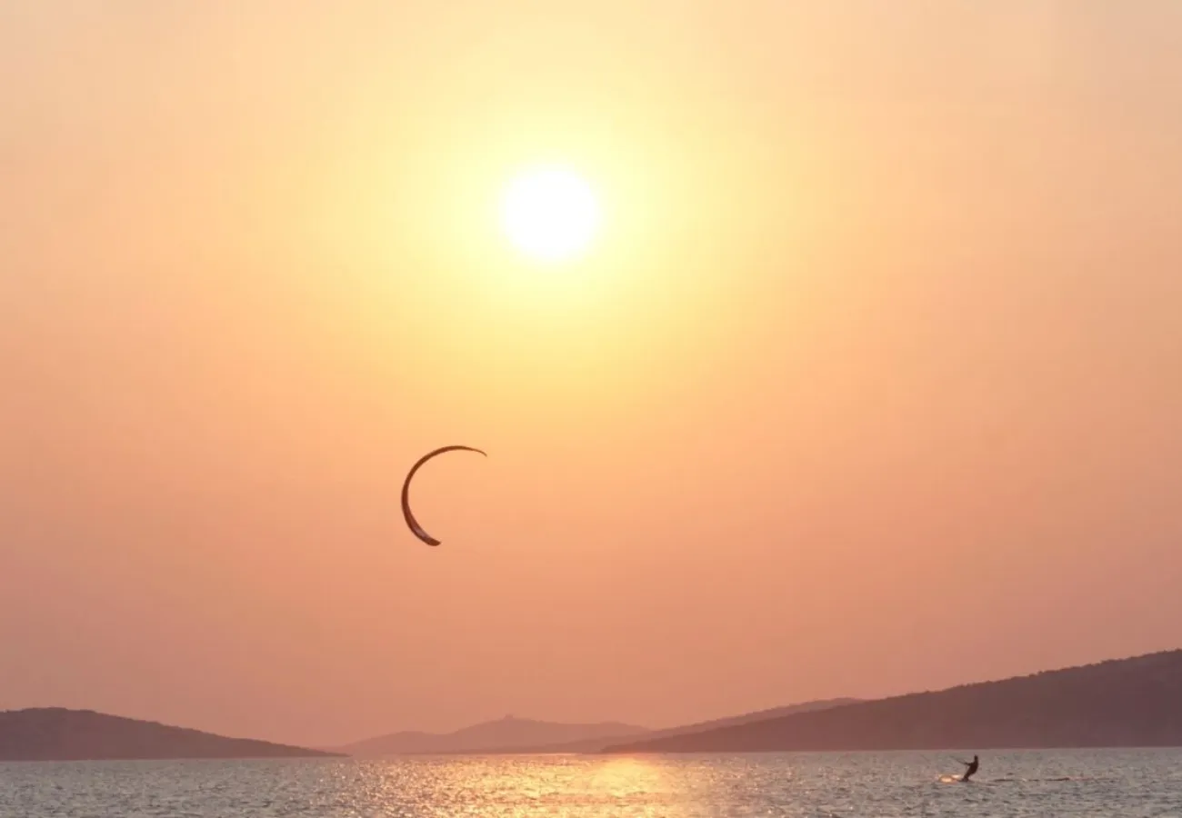 Corfu Kite Club offers visitors an adrenaline rush
