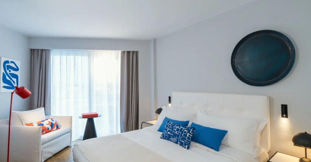 Suite de luxe pour couples en Chalcidique avec lit king size