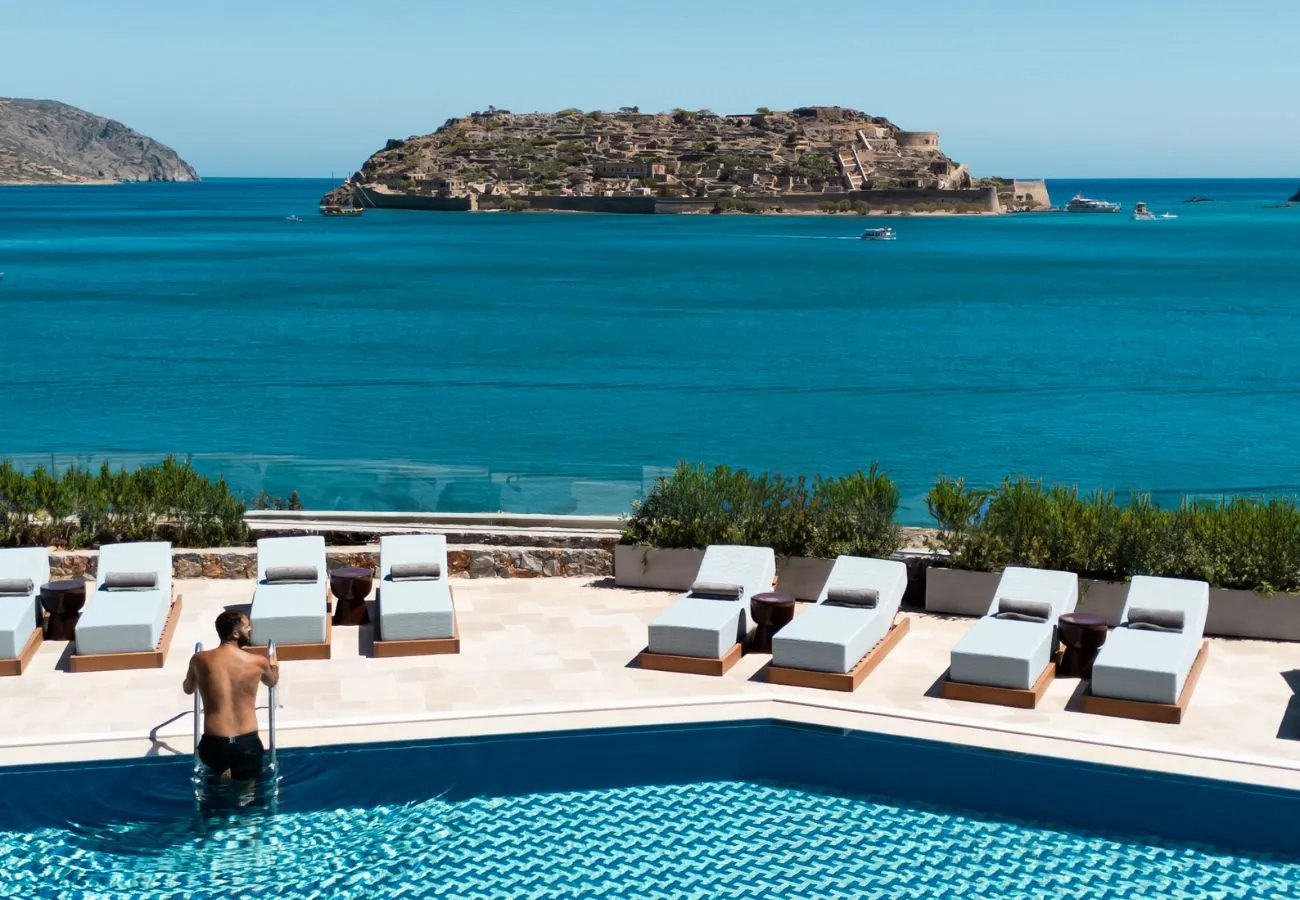 Chora New Adults Only Section in Elounda