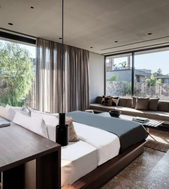 Tropical Open Plan Suite in Chania