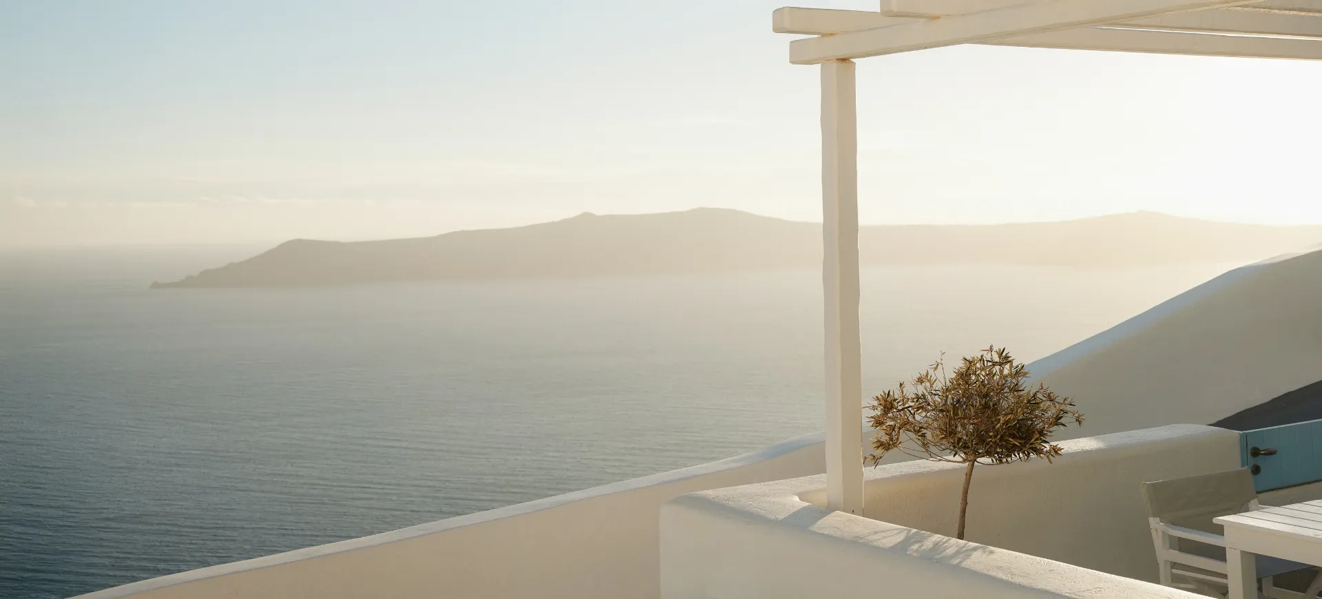 Santorini junior villa with Caldera views