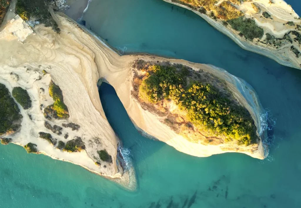 Canal D'Amour in Corfu