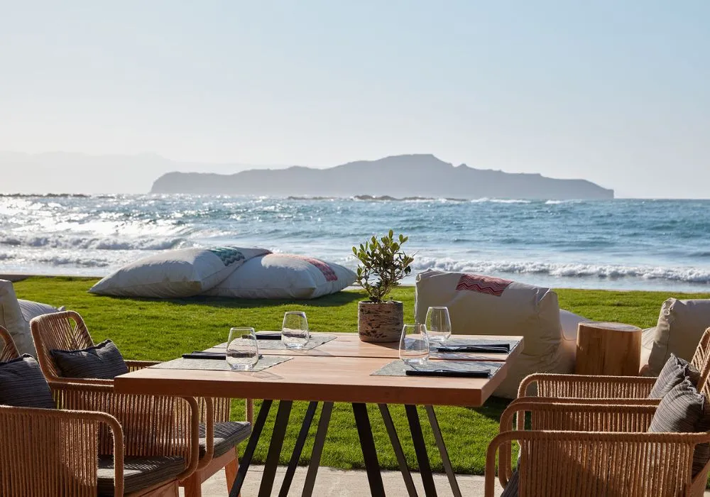 The Sea-Driven Philosophy of Topos at Domes Noruz Chania 1 Topos restaurant at Domes Noruz Chania